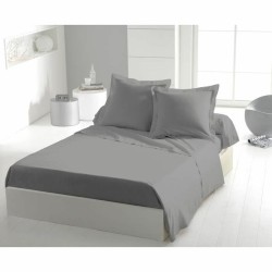 Set di Lenzuola HOME LINGE PASSION Flat sheet Grigio Osimano