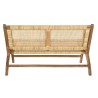 Panca DKD Home Decor Marrone Naturale 120 x 76 x 68 cm