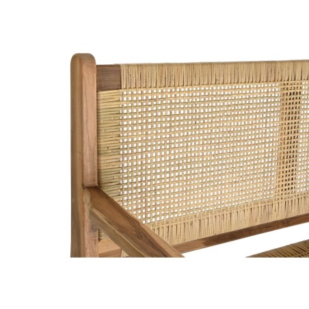 Panca DKD Home Decor Marrone Naturale 120 x 76 x 68 cm