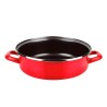 Porta torta Fagor Optimax Rosso Acciaio Smaltato Ø 24 cm