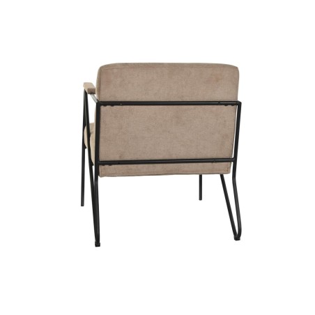 Poltrona DKD Home Decor Marrone Nero 64 x 69,5 x 76 cm 66 x 69,5 x 78 cm