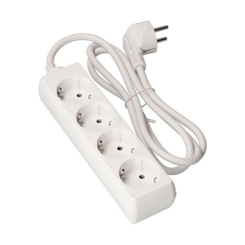 Multipresa con 4 Prese senza Interruttore EDM 41004 Schuko (1,5 m) Multipresa con 4 Prese senza Interruttore EDM 41004 Schuko (1,5 m)