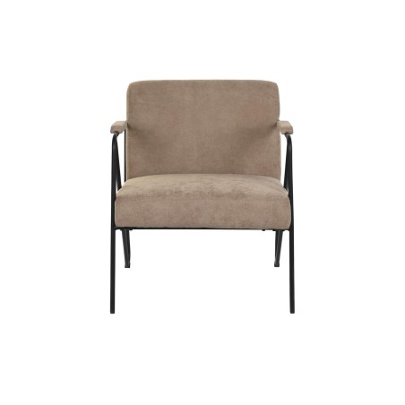 Poltrona DKD Home Decor Marrone Nero 64 x 69,5 x 76 cm 66 x 69,5 x 78 cm