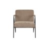 Poltrona DKD Home Decor Marrone Nero 64 x 69,5 x 76 cm 66 x 69,5 x 78 cm