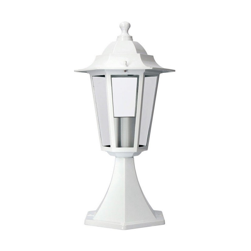 Lanterna EDM 73404 Zurich Bianco 60 W E27 16 x 40 cm Alluminio Lanterna EDM 73404 Zurich Bianco 60 W E27 16 x 40 cm Alluminio