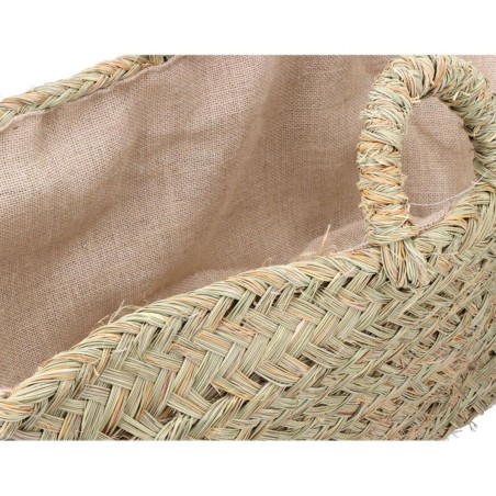 Cestino per legna EDM Sparto 60 x 35 x 45 cm 60 x 45 x 35 cm Ovale