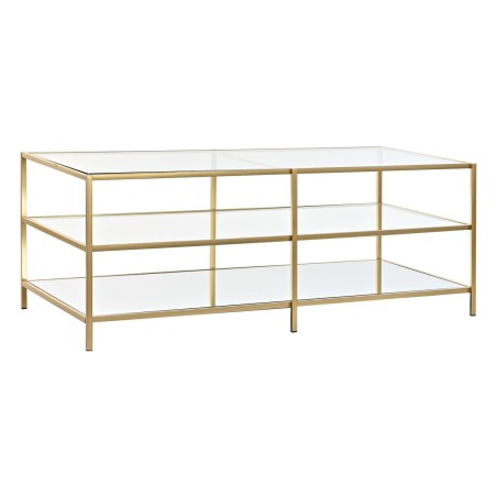 Tavolino da Caffè DKD Home Decor Dorato 120 x 50 x 45 cm Specchio Metallo