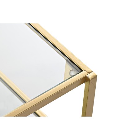 Tavolino da Caffè DKD Home Decor Dorato 120 x 50 x 45 cm Specchio Metallo