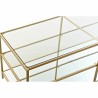 Tavolino da Caffè DKD Home Decor Dorato 120 x 50 x 45 cm Specchio Metallo