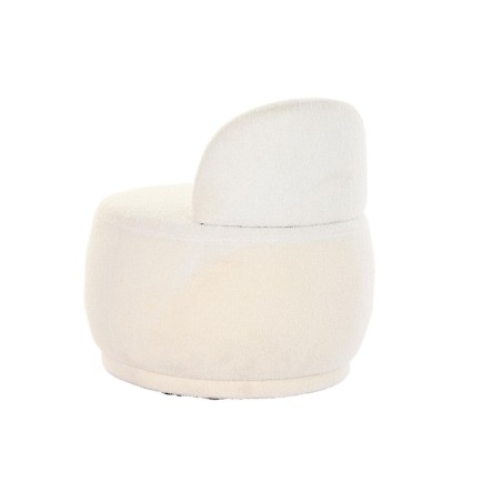 Poltrona DKD Home Decor Bianco 66 x 66 x 66 cm