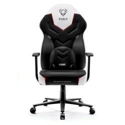 Sedia Gaming Diablo Chairs X-GAMER 2.0 Normal Bianco Nero