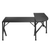 Scrivania Gaming Huzaro Hero 6.3 Nero Acciaio Fibra di carbonio 154 x 74 x 117 cm