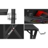 Scrivania Gaming Huzaro Hero 6.3 Nero Acciaio Fibra di carbonio 154 x 74 x 117 cm
