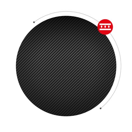 Scrivania Gaming Huzaro Hero 6.3 Nero Acciaio Fibra di carbonio 154 x 74 x 117 cm
