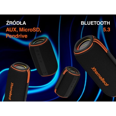 Altoparlante Bluetooth Portatile Tracer XtremeBeat Lite TWS Nero 10 W