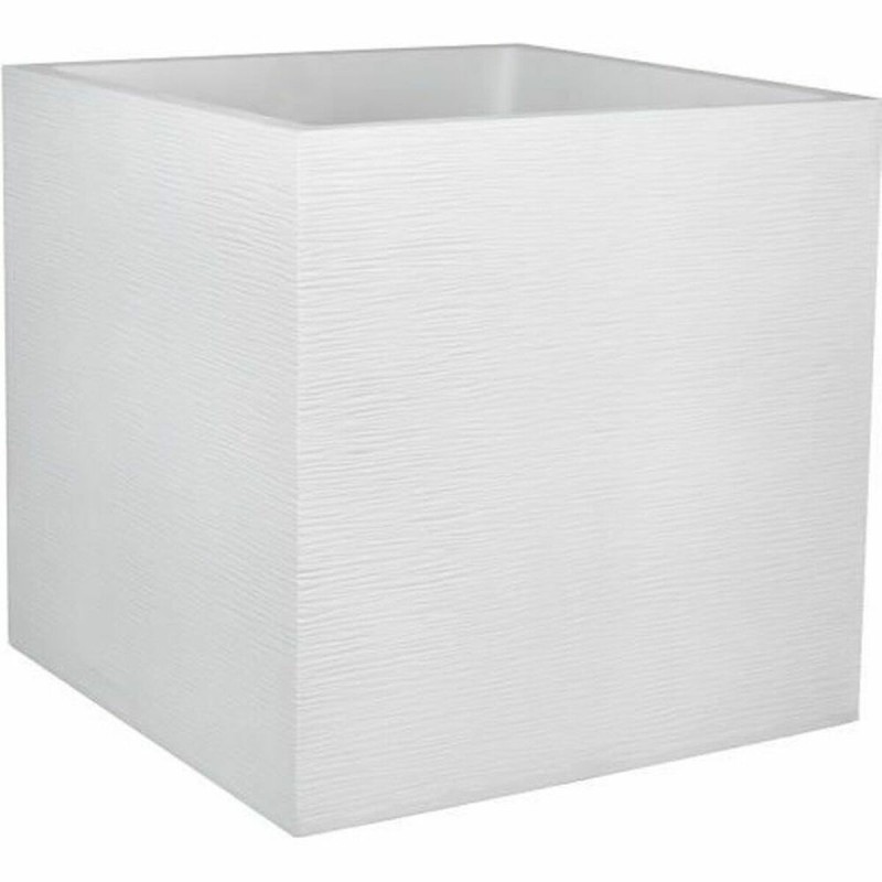 Vaso EDA Bianco Plastica 49,5 x 49,5 x 49,5 cm Vaso EDA Bianco Plastica 49,5 x 49,5 x 49,5 cm