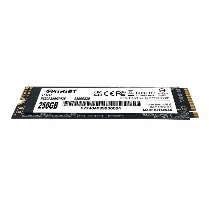 Hard Disk Patriot Memory P320P256GM28 256 GB SSD Hard Disk Patriot Memory P320P256GM28 256 GB SSD