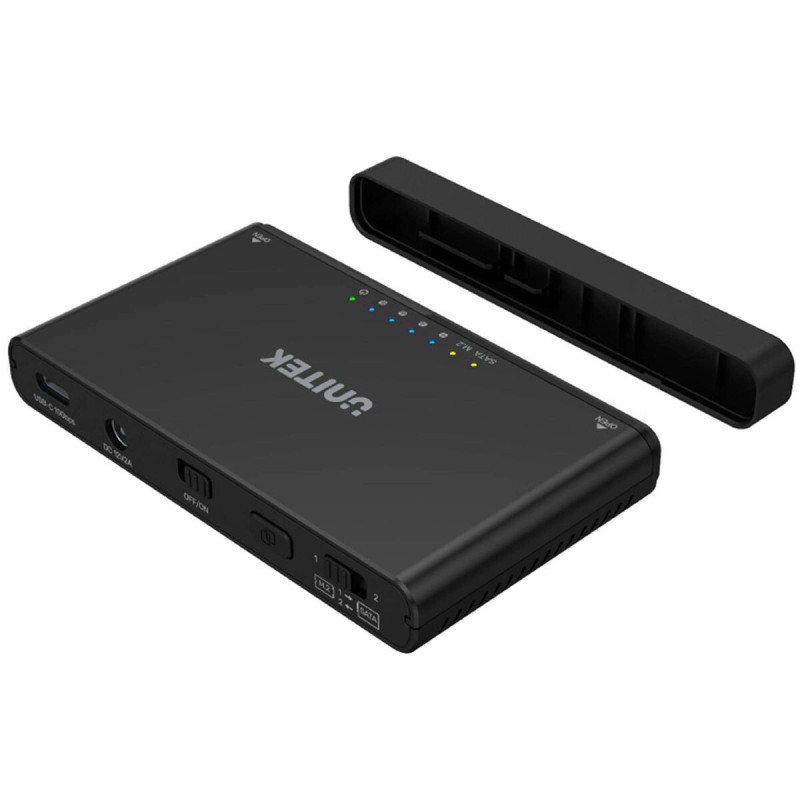 Involucro per Hard Disk Unitek DIAUTKOBU0011 Nero USB C Sata III Involucro per Hard Disk Unitek DIAUTKOBU0011 Nero USB C Sata III