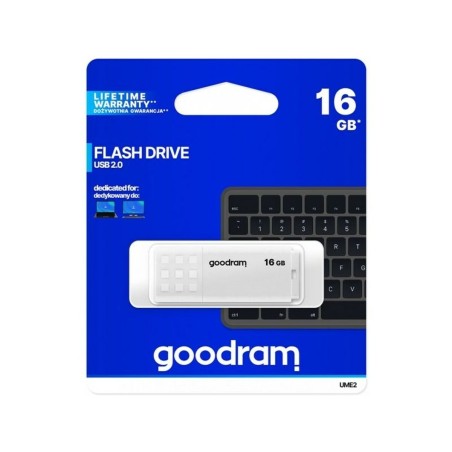 Memoria USB GoodRam UME2 Bianco 16 GB 5 MB/s-20 MB/s