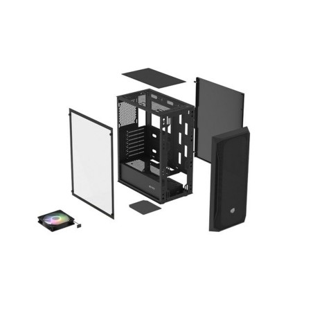 Case computer desktop ATX Fury NFO-2153 Nero