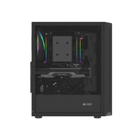 Case computer desktop ATX Fury NFO-2153 Nero