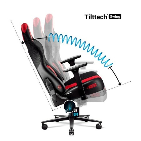 Sedia Gaming Diablo Chairs Diablo X-PLAYER 2.0 Nero Rosso