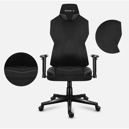 Sedia Gaming Huzaro Combat 6.2 Bianco Nero