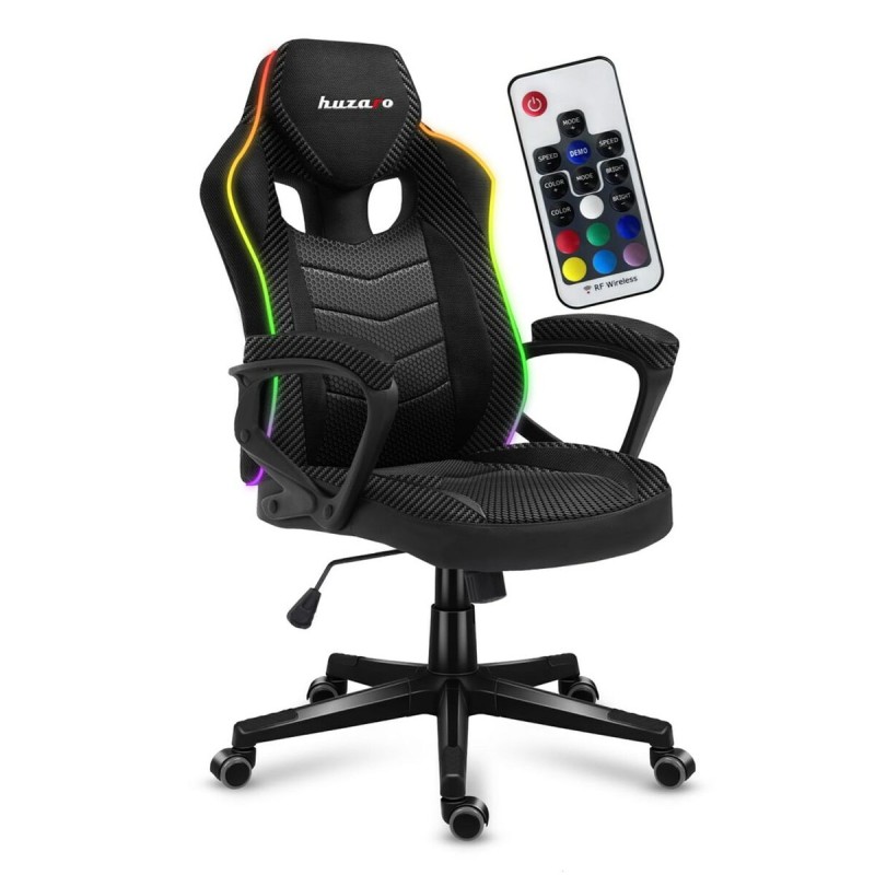 Sedia Gaming Huzaro HZ-Force 2.5 RGB Mesh Nero Grigio Sedia Gaming Huzaro HZ-Force 2.5 RGB Mesh Nero Grigio