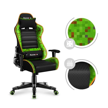 Sedia Gaming Huzaro HZ-Ranger 6.0 Pixel Mesh Nero/Blu