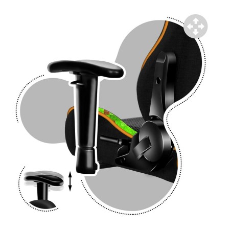 Sedia Gaming Huzaro HZ-Ranger 6.0 Pixel Mesh Nero/Blu