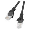 Cavo di Rete Rigido UTP Categoria 5e Lanberg PCU5-20CC-0025-BK Nero 25 cm