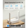 Router Cudy LT300_EU Bianco RJ45 RJ45 x 1 Wi-Fi 4