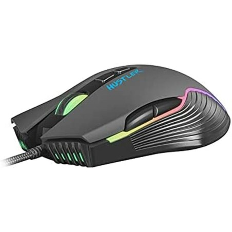 Mouse Gaming Fury NFU-1698 6400 DPI Nero Multicolore 6400 dpi
