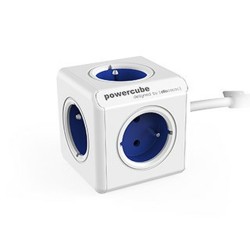 Multipresa Cubo Allocacoc 2300BL/FREXPC Azzurro Bianco 1,5 m