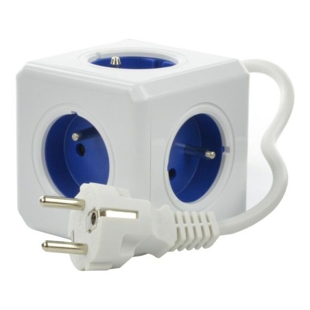 Multipresa Cubo Allocacoc 2300BL/FREXPC Azzurro Bianco 1,5 m