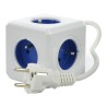 Multipresa Cubo Allocacoc 2300BL/FREXPC Azzurro Bianco 1,5 m