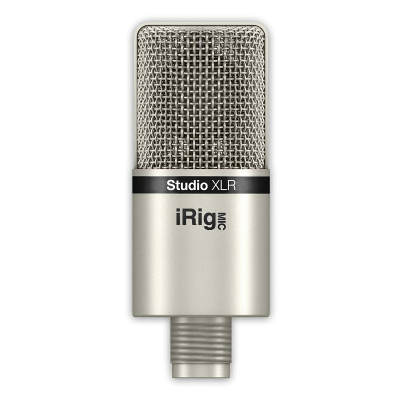 Microfono IK Multimedia IP-IRIG-MICSTDXLR-IN Argentato Microfono IK Multimedia IP-IRIG-MICSTDXLR-IN Argentato