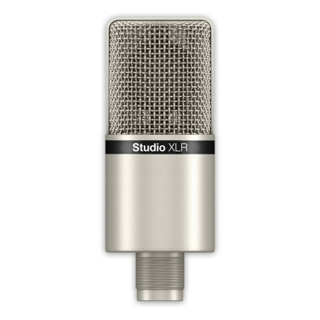 Microfono IK Multimedia IP-IRIG-MICSTDXLR-IN Argentato
