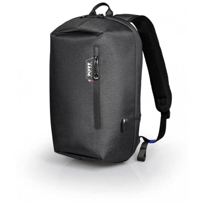 Zaino per Portatile Port Designs SAN FRANCISCO Nero Monocromatica Zaino per Portatile Port Designs SAN FRANCISCO Nero Monocromatica
