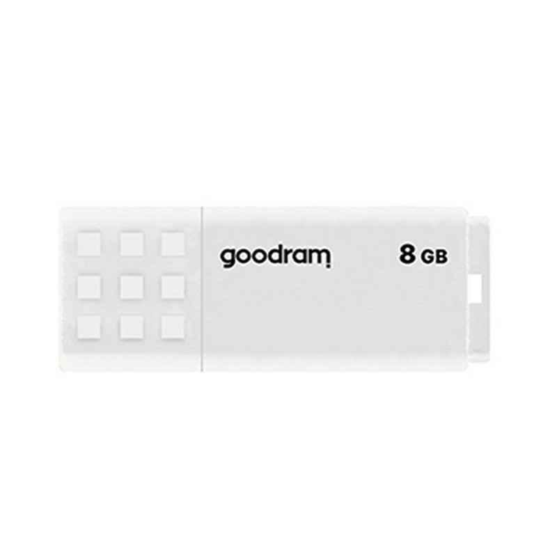 Memoria USB GoodRam UME2 USB 2.0 20 Mb/s Bianco 8 GB Memoria USB GoodRam UME2 USB 2.0 20 Mb/s Bianco 8 GB