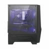 Case computer desktop ATX MSI MAG FORGE 100M Bianco Nero Multicolore Porpora