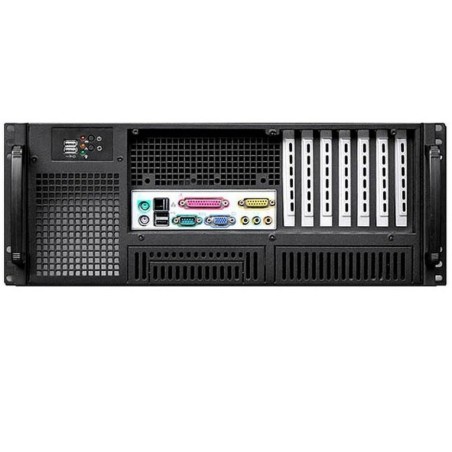 Case computer desktop ATX Techly 307377 Nero