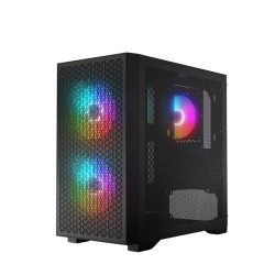 Case computer desktop ATX Logic AM-DART-PRO-ARGB-10 Nero