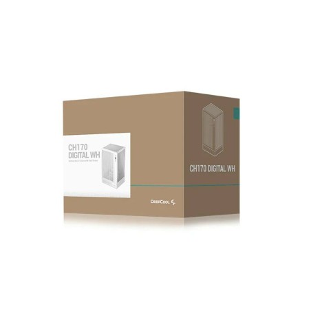 Case computer desktop ATX DEEPCOOL R-CH170-WHNPI0D-G-1 Bianco