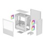 Case computer desktop ATX DEEPCOOL R-CH360-WHAPE3-G-1 Bianco Multicolore
