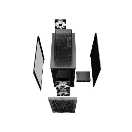 Case computer desktop ATX DEEPCOOL MATREXX 40 Nero Multicolore