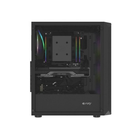 Case computer desktop ATX Fury NFO-2154 Nero