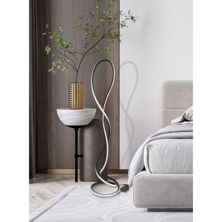 Lampada da Terra Activejet AJE-LARO LP Nero 76 W 220-240 V (1 Pezzi)