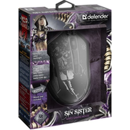 Mouse Defender GM-933 Nero
