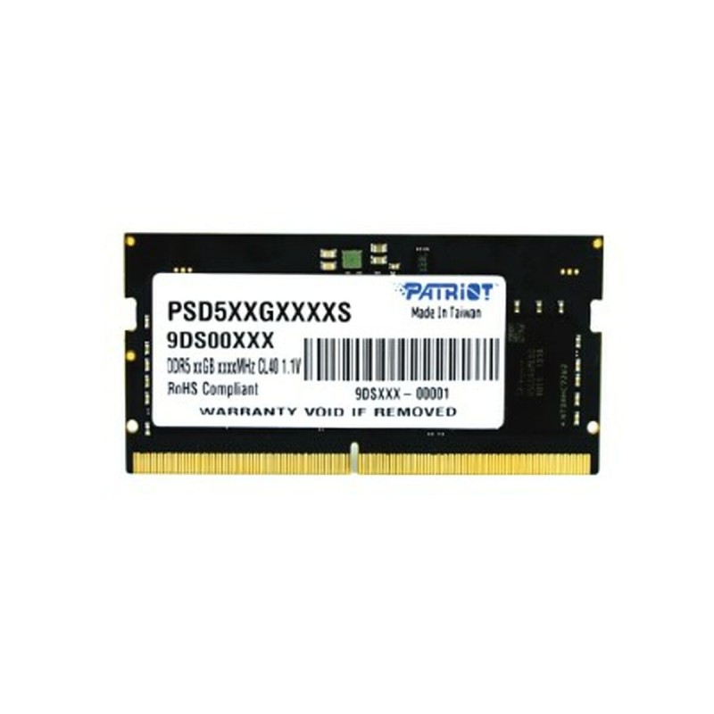 Memoria RAM Patriot Memory PSD532G48002S DDR5 DDR5 SDRAM 32 GB CL40 Memoria RAM Patriot Memory PSD532G48002S DDR5 DDR5 SDRAM 32 GB CL40